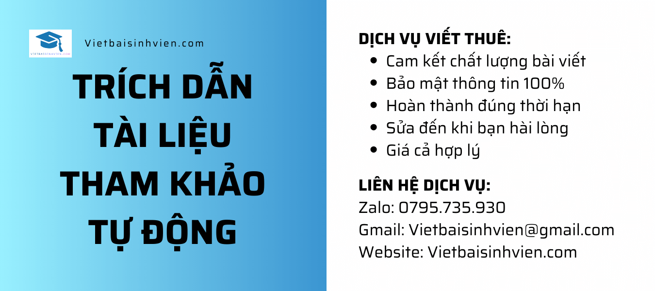 Trích dẫn tài liệu tham khảo tự động