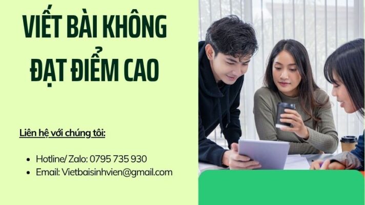 Viết bài không đạt điểm cao